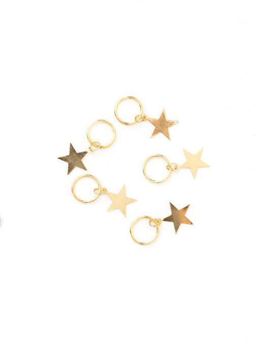 Hajékszer hajkarika medállal CSILLAG AFROline (5db)-1